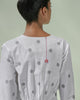 Nico Dress - Grey Ikat