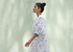 Lazy Sunday Tunic - Grey Ikat