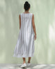 Double Layer Stripe Dress