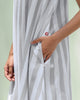 Double Layer Stripe Dress