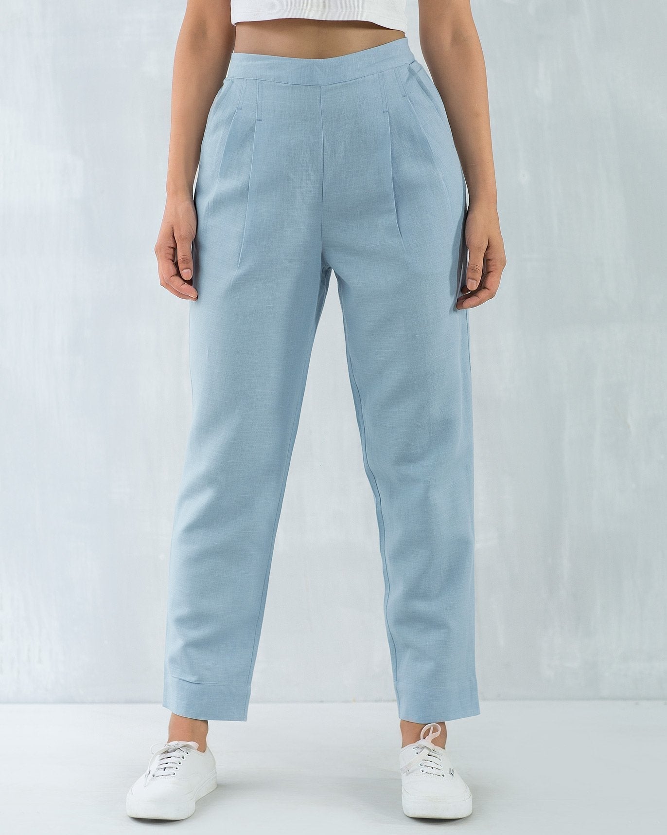 Narrow Pants - Blue