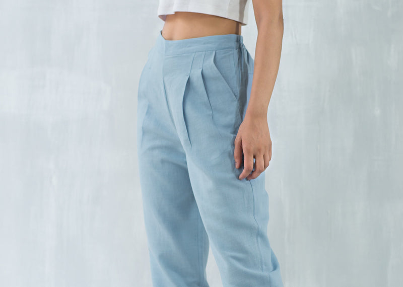 Narrow Pants - Blue