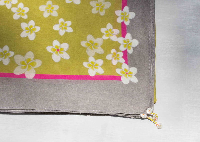 Frangipani Scarf
