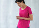 Basic T-shirt - Fuchsia