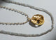Layered Labradorite Lemon Slice Necklace