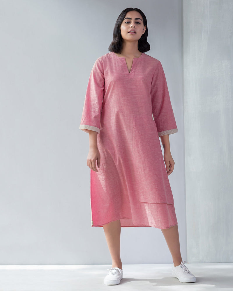 Compass Check Dress