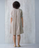Pleated Neck Stripe Kurta