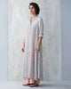 High Neck Floral Kurta