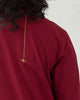 Basic Long Kurta - Red