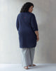 Basic Mid-length Kurta - Indigo