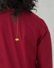 Basic Mid-length Kurta - Red