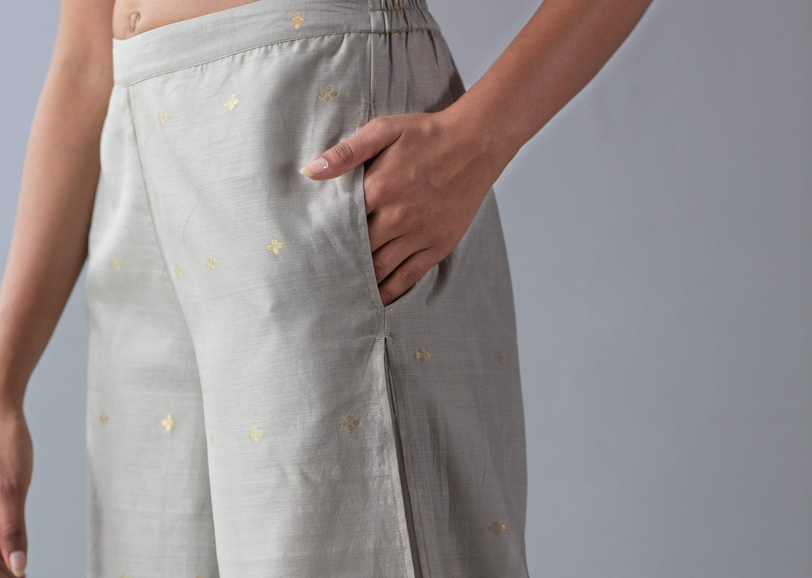 Marshmallow Pants - White on White