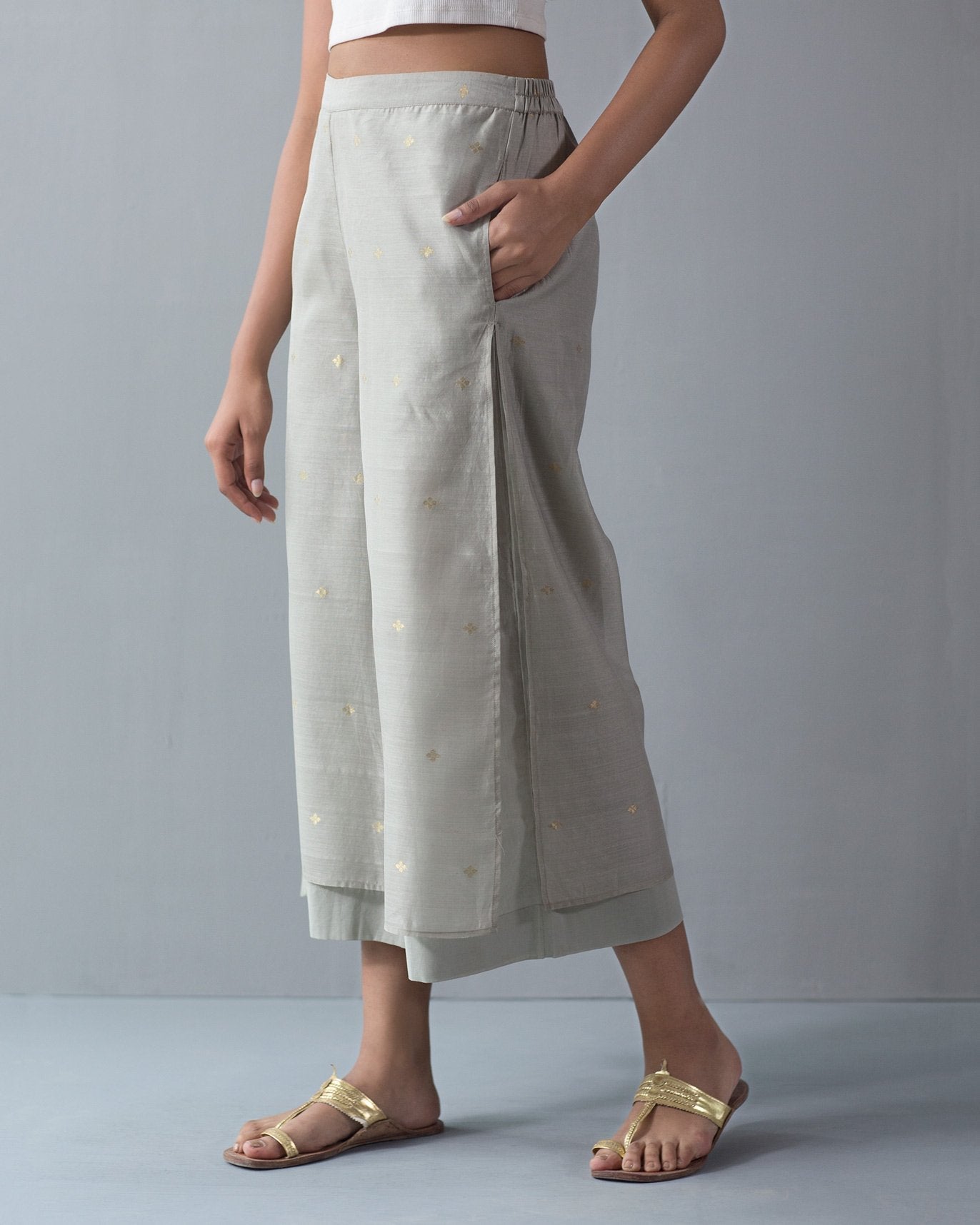Marshmallow Pants - White on White