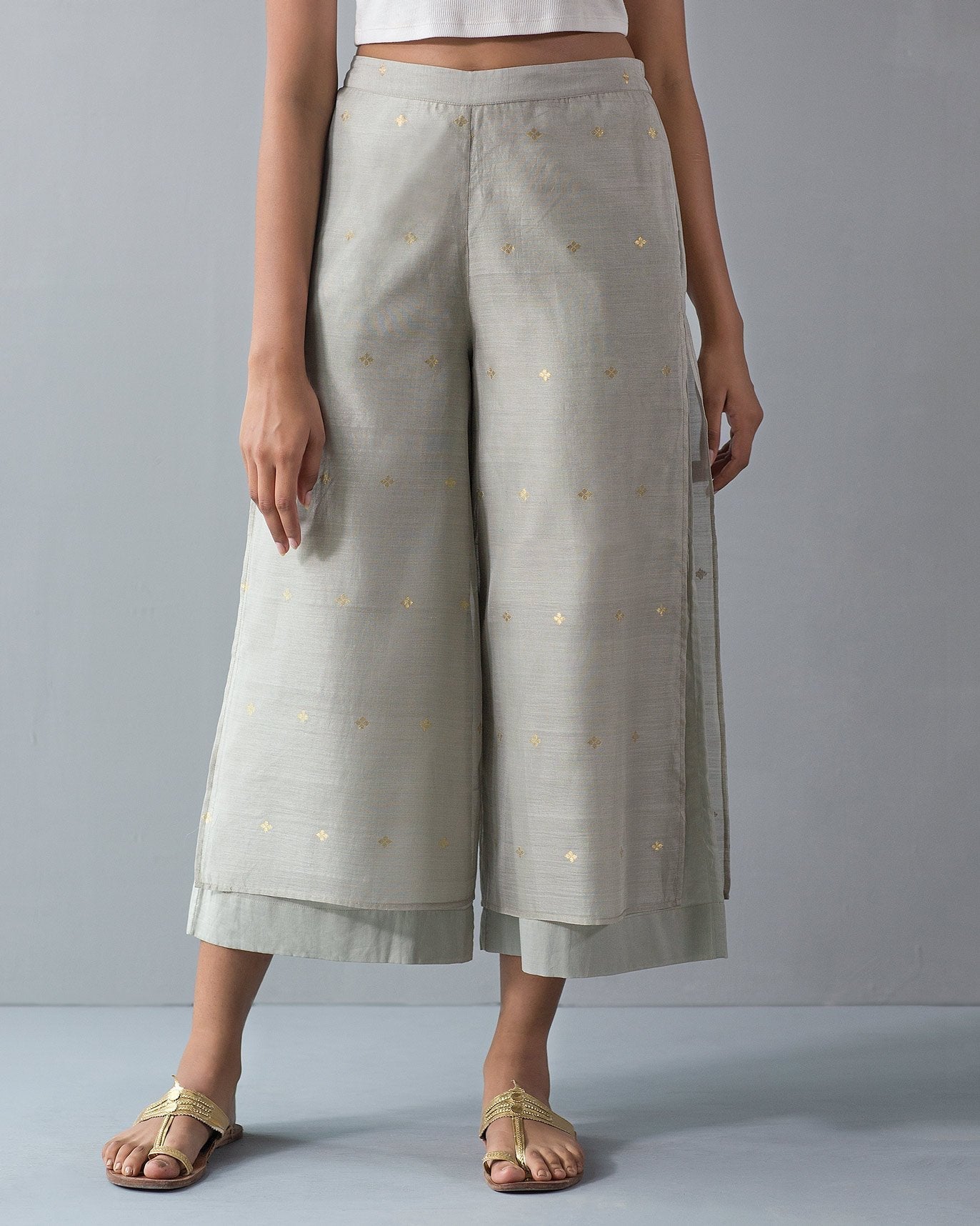 Marshmallow Pants - White on White