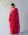 Fuschia Zari Dot Sari