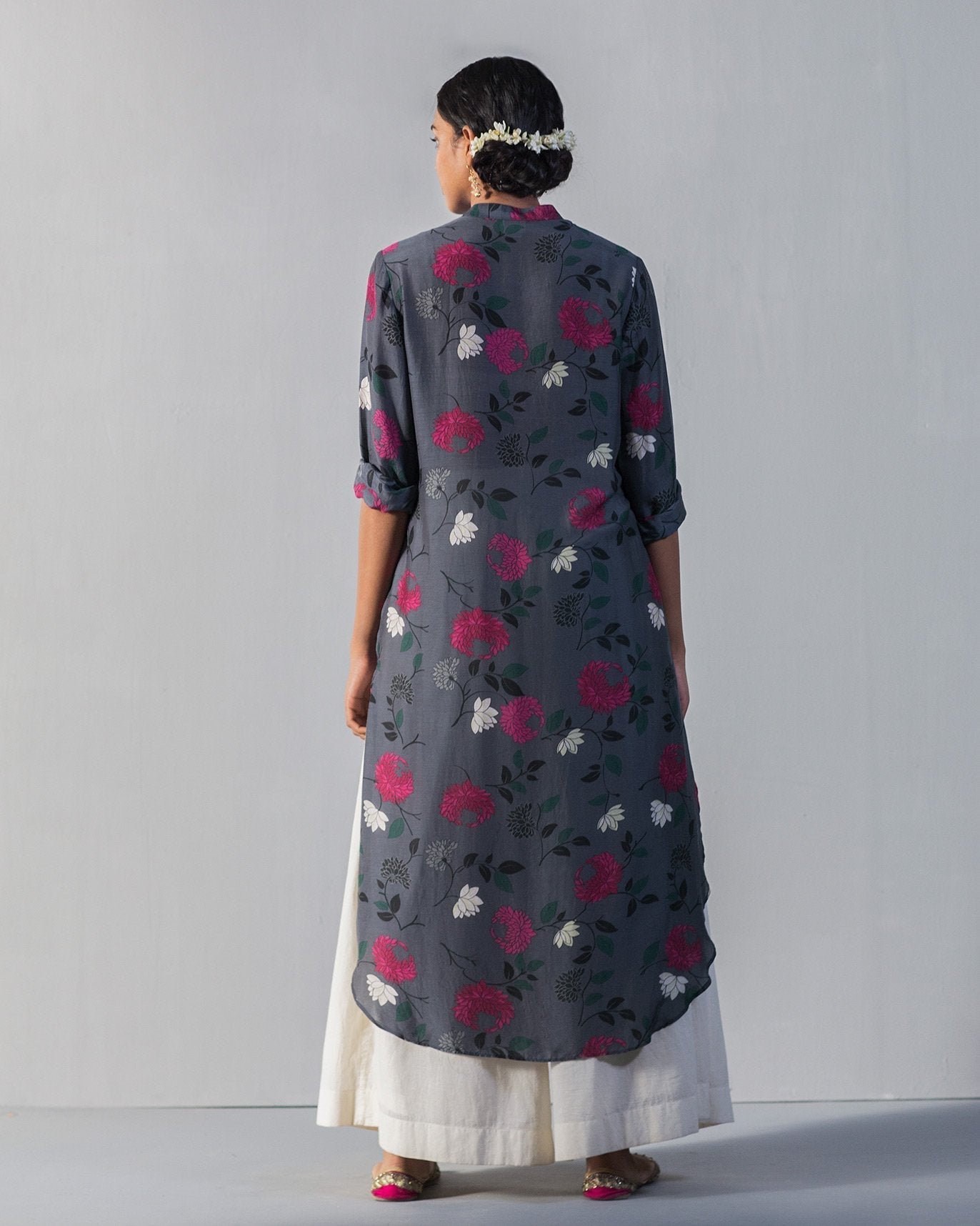 Long Length Kurta - Floral