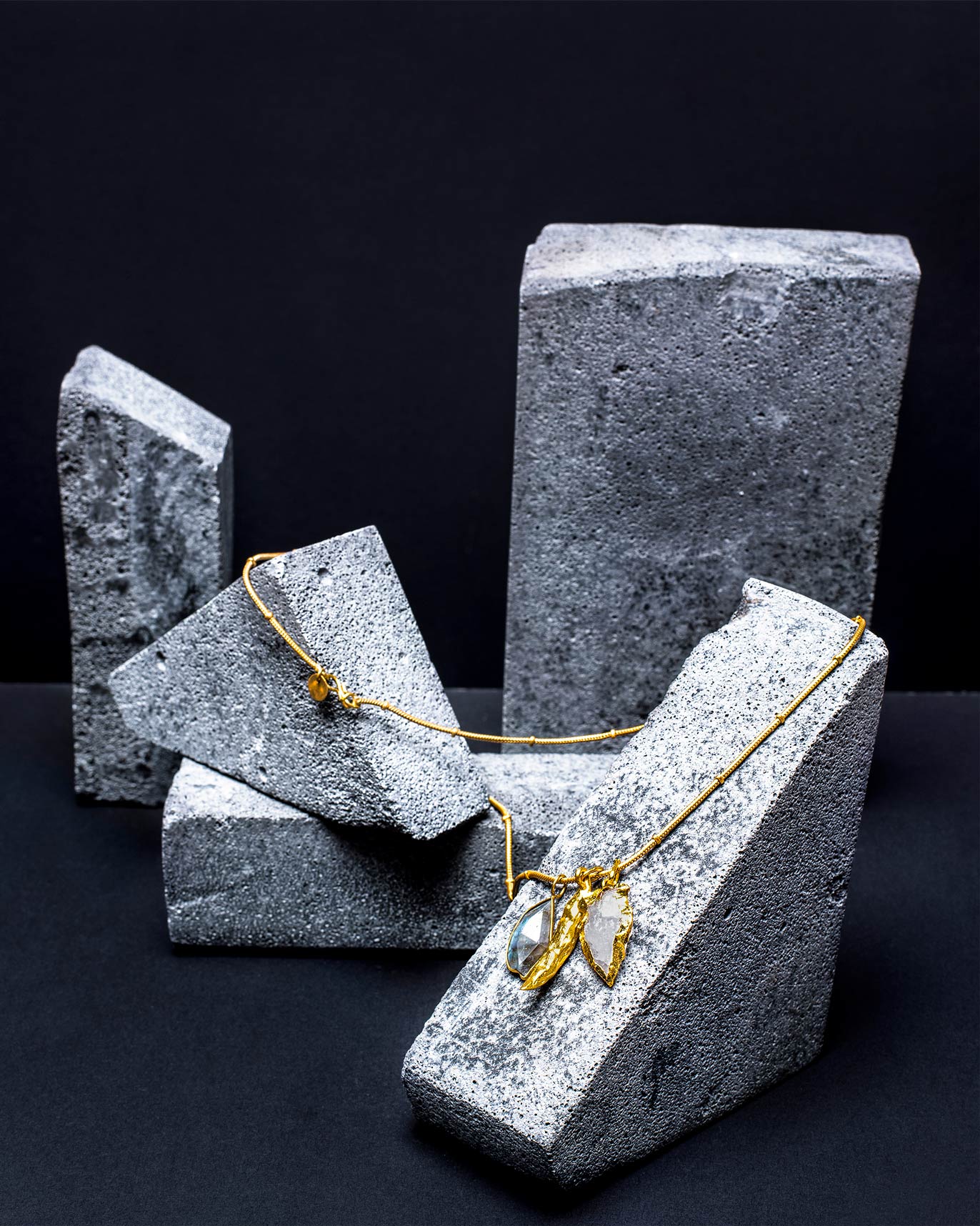 Cyenne Cluster Necklace