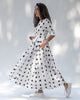 Nico Dress - White & Black