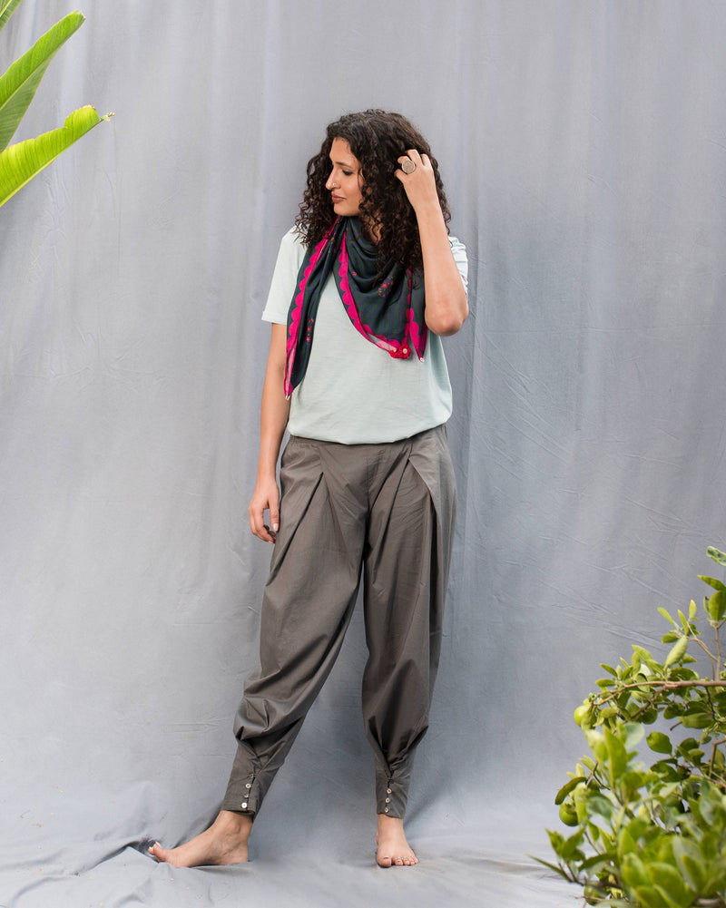 Flowerette Stripe Scarf
