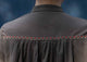 Back Gathered Top - Charcoal