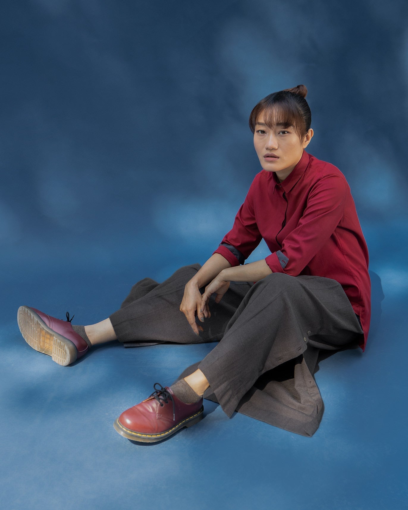 Cantonese Top - Red
