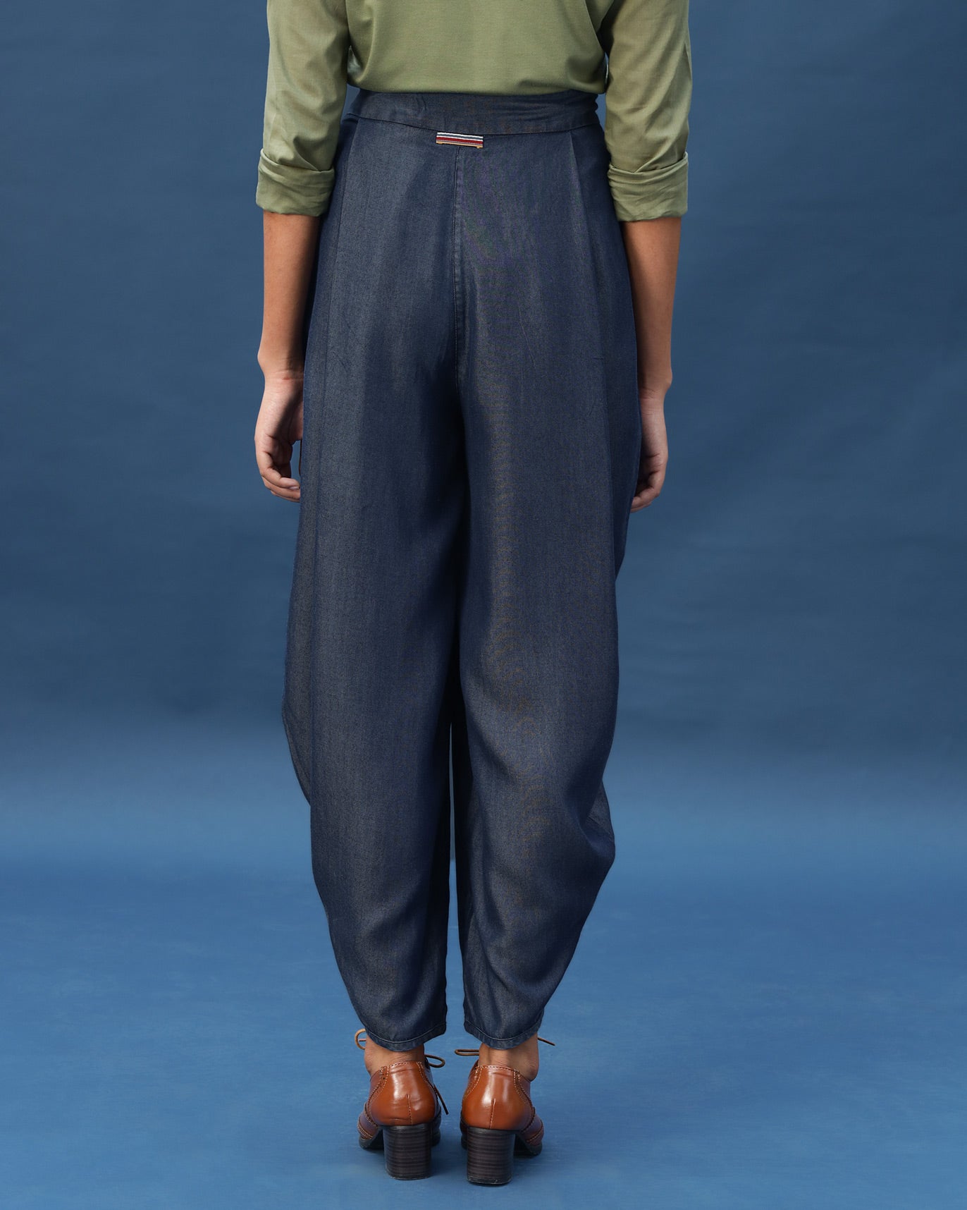 Boat Culottes - Denim Blue