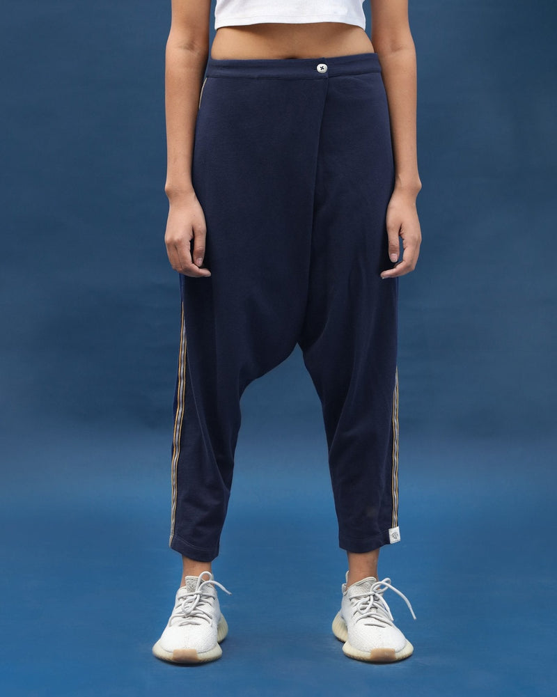 Jinan Slouchy Pants - Navy
