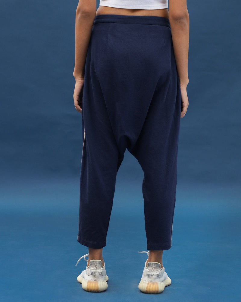 Jinan Slouchy Pants - Navy