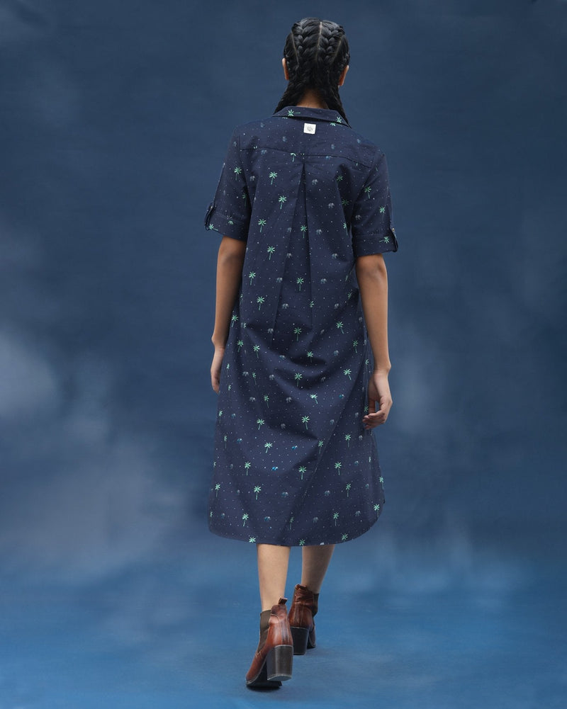 Journey Dress - Navy