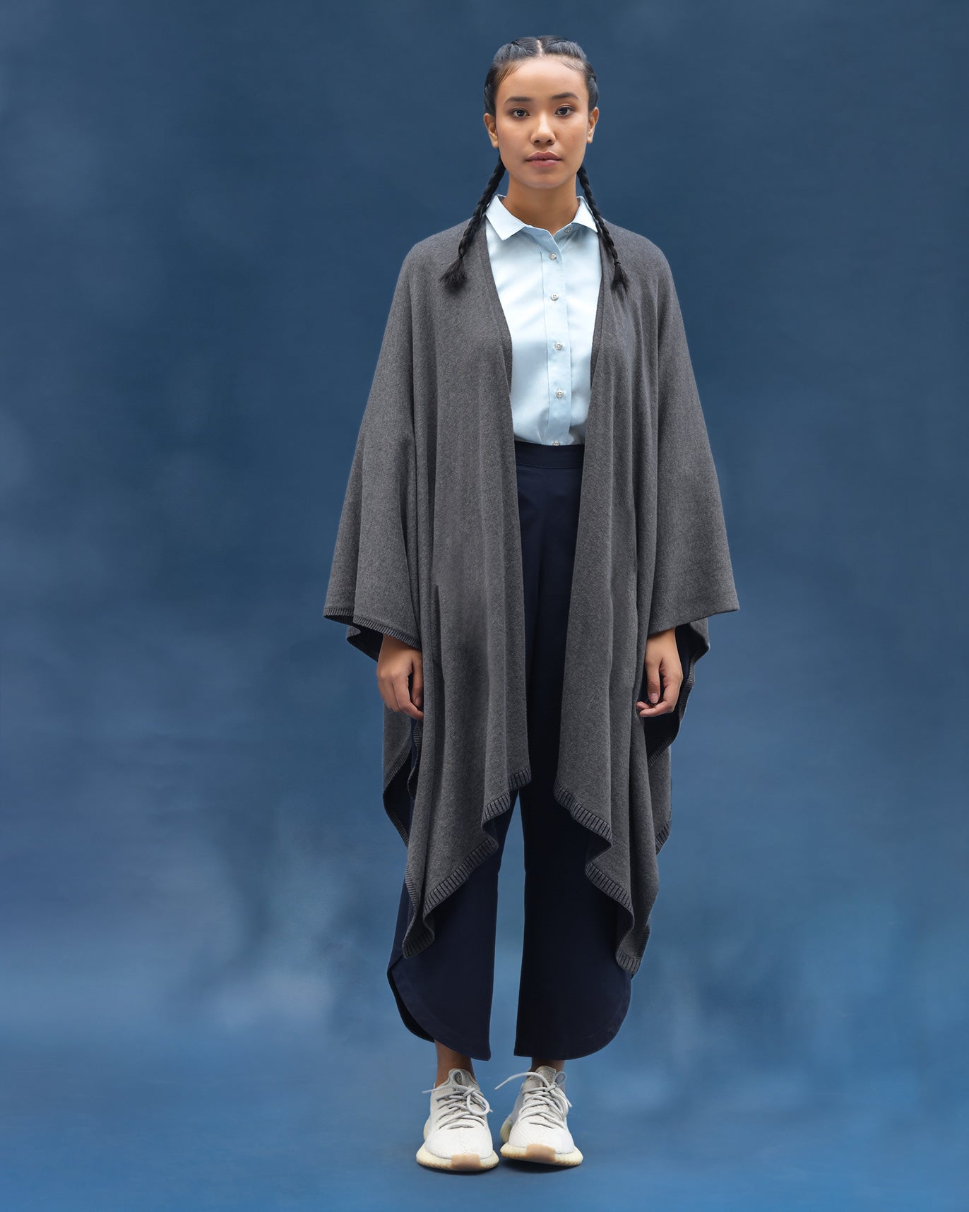 Cabin Overlay - Grey & Navy