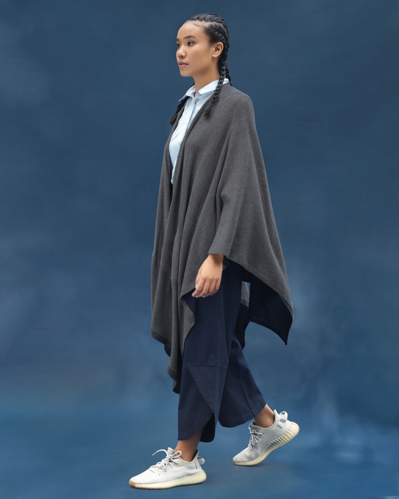 Cabin Overlay - Grey & Navy