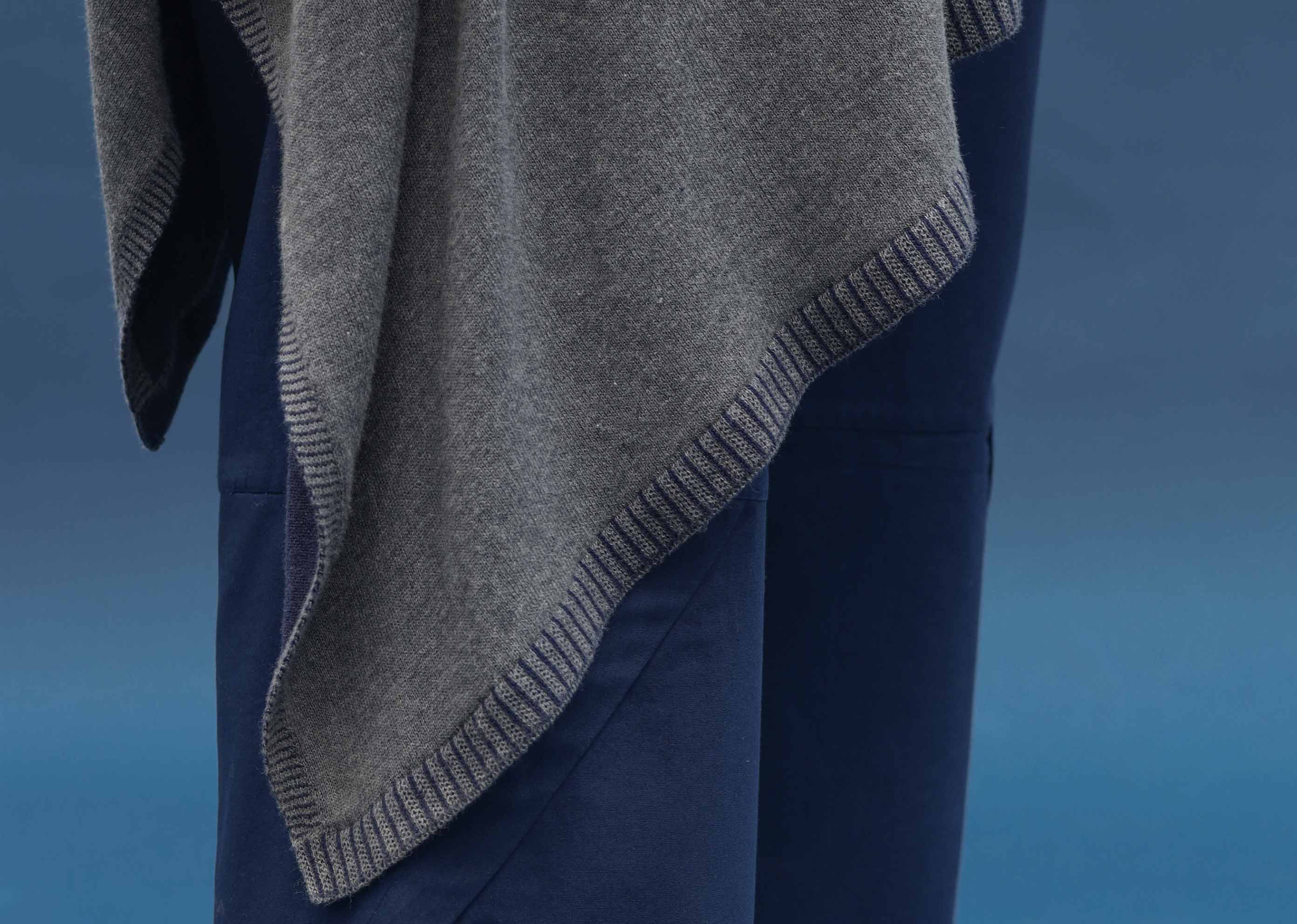 Cabin Overlay - Grey & Navy