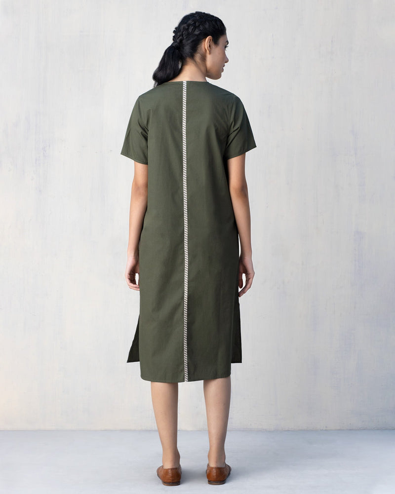Camper Dress - Olive