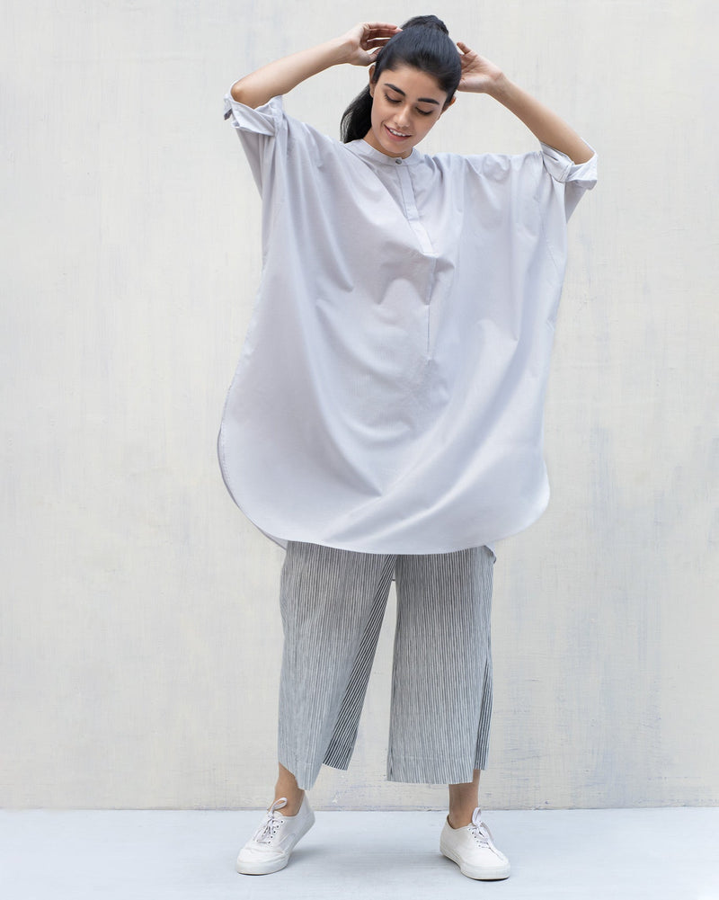 Lazy Sunday Tunic - Ash Grey