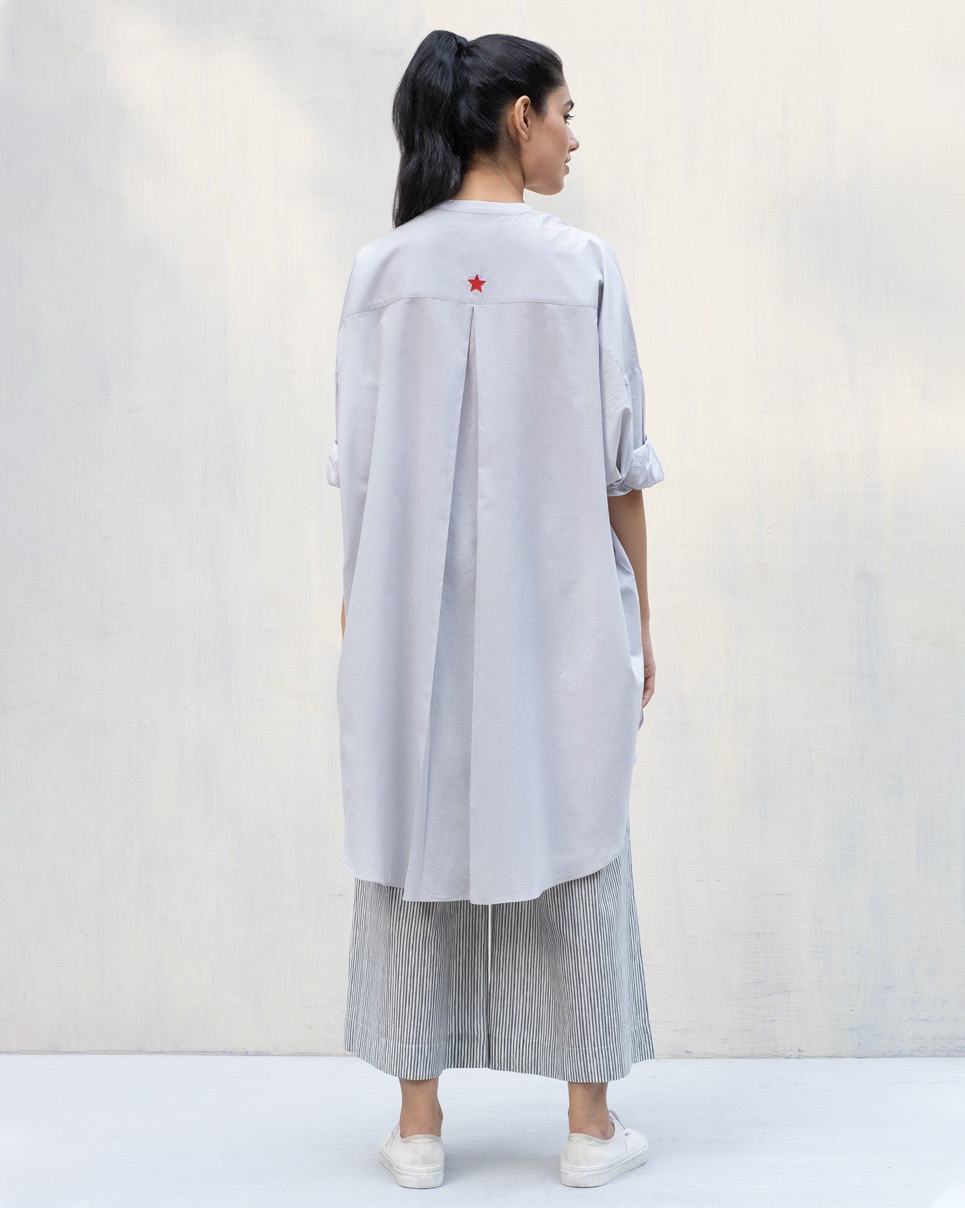 Lazy Sunday Tunic - Ash Grey