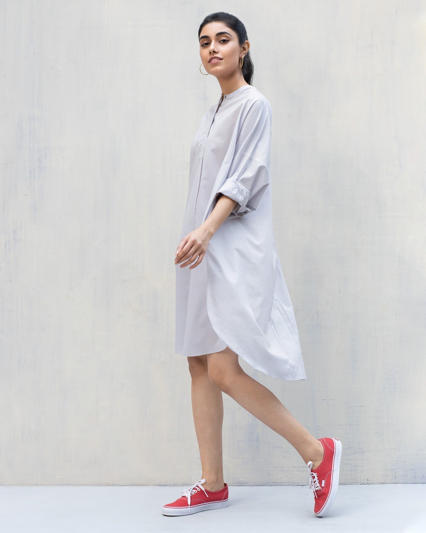 Lazy Sunday Tunic - Ash Grey