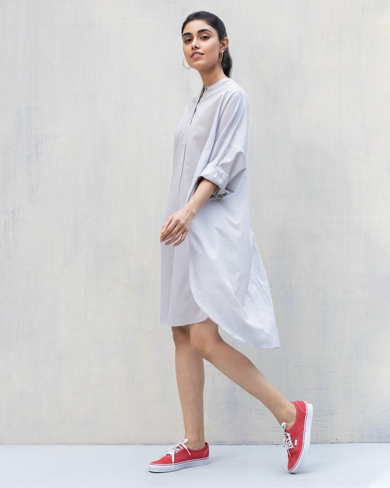 Lazy Sunday Tunic - Ash Grey