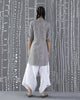Basic Mid-Length Kurta - Grey