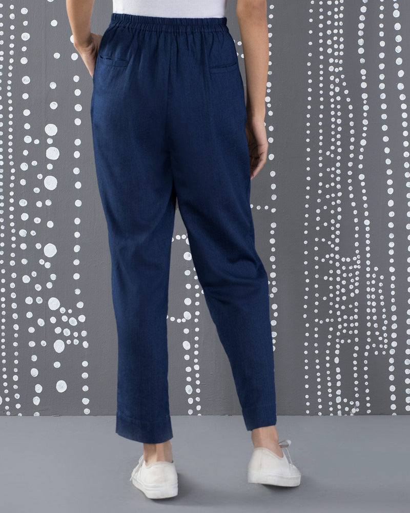 Narrow Pants - Indigo