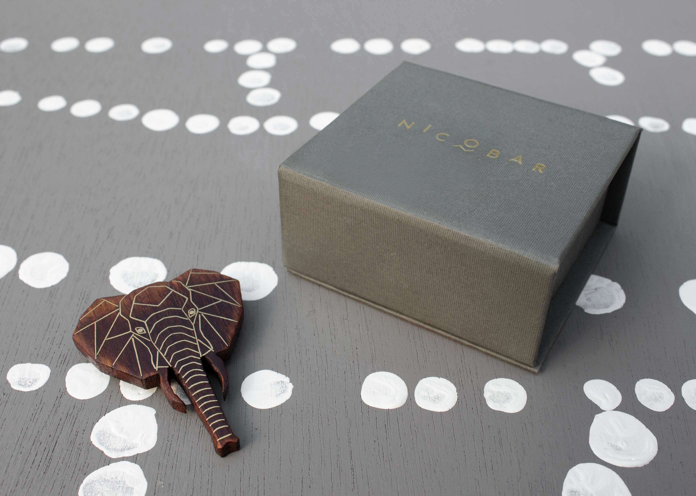 Elephant Magnet Brooch