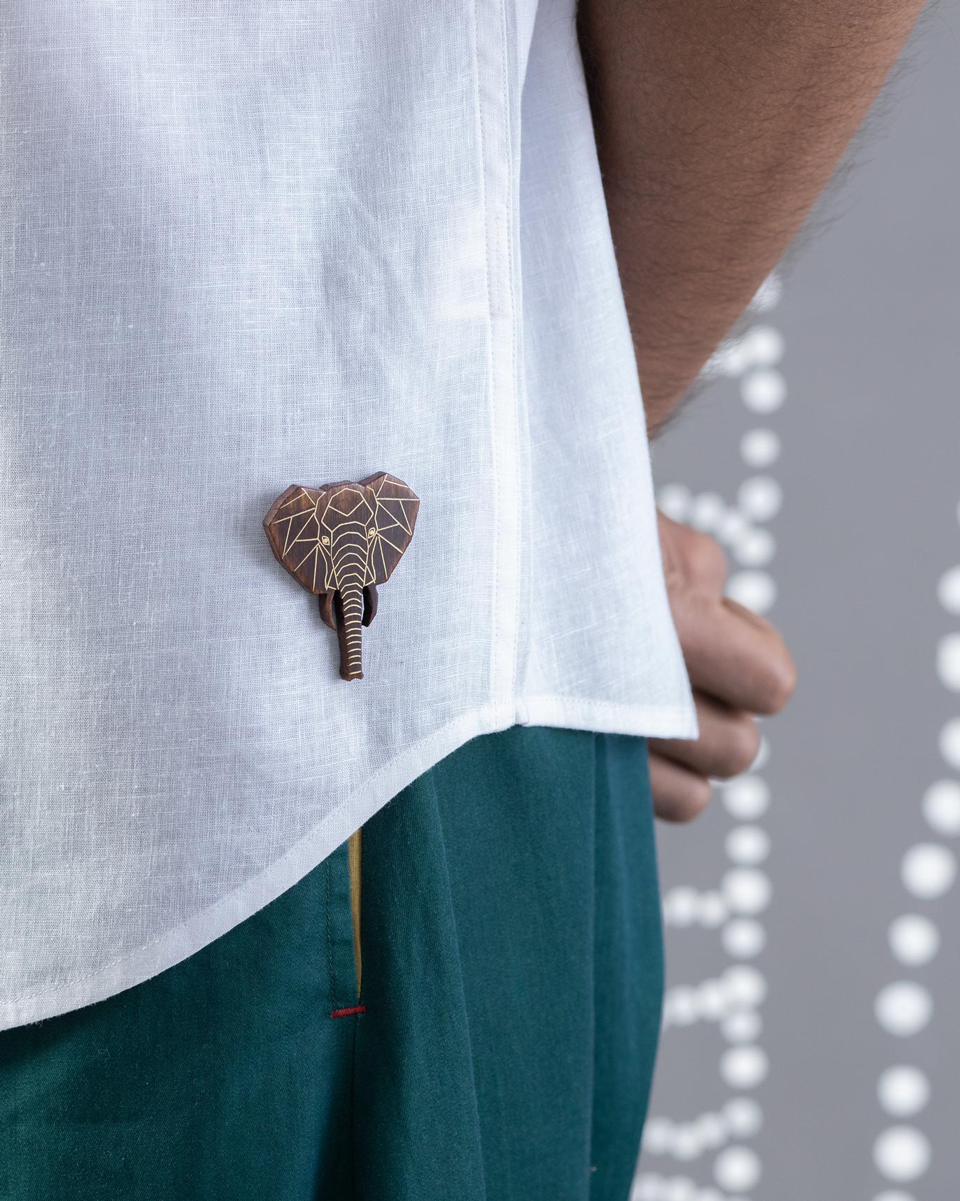 Elephant Magnet Brooch