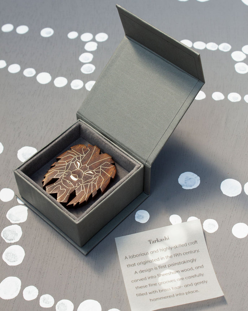 Lion Magnet Brooch