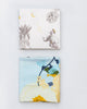 Bold Flower Scarf - Blue