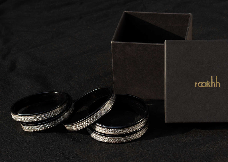 Raakh Lac Bangles (Set of 5)
