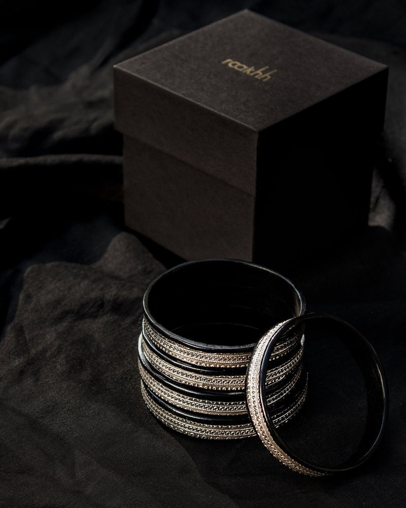 Raakh Lac Bangles (Set of 5)