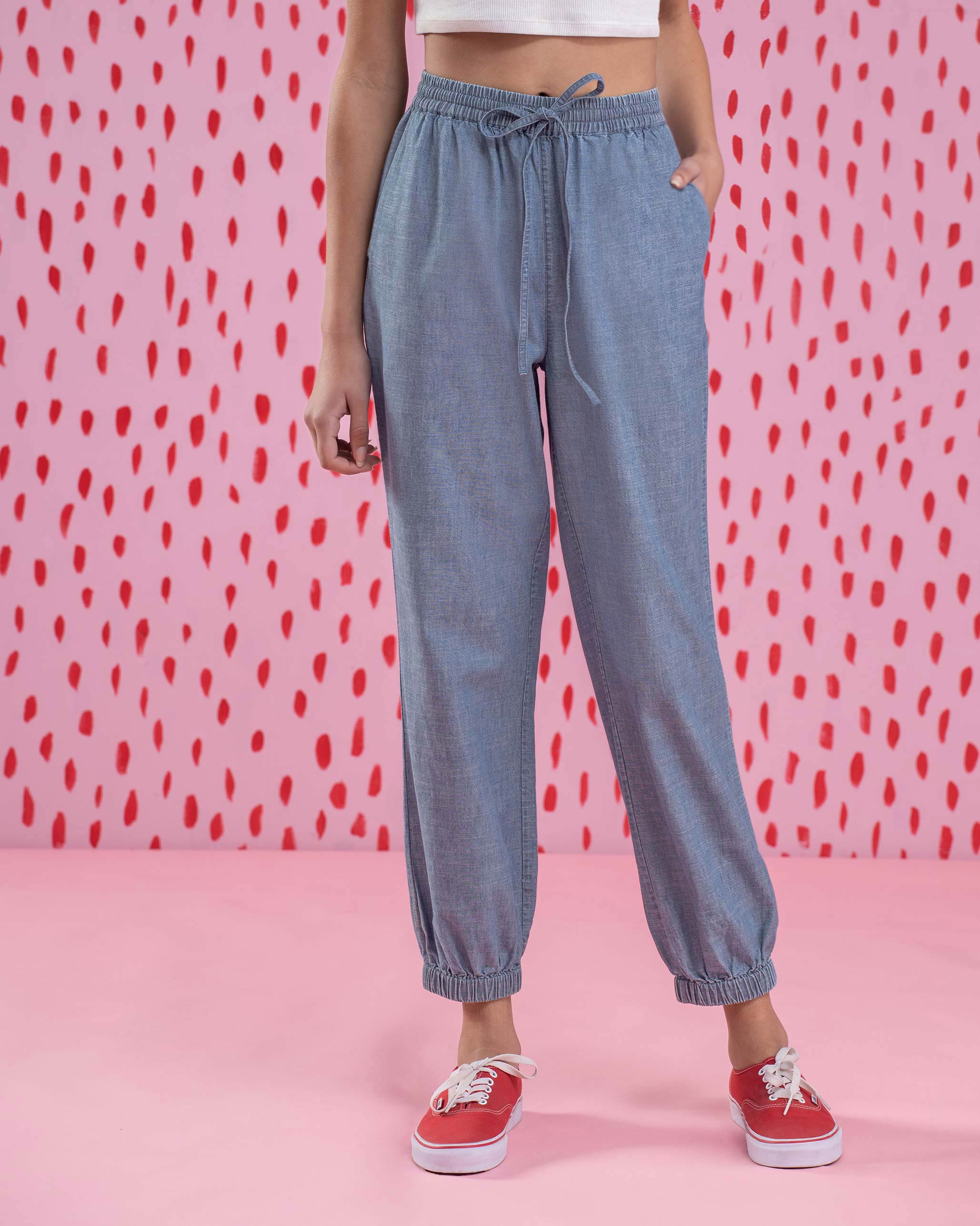 Jogger Pants - Blue