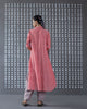 Front Open Kurta - Red