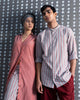 Front Open Kurta - Red