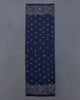 Kantha Stitch Scarf - Blue