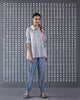 Box Pleat Shirt - Grey